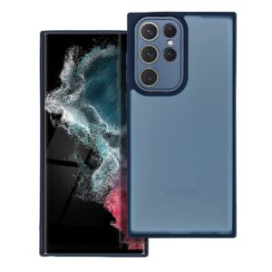 VARIETE Handyhülle für SAMSUNG S22 Ultra in Navy Blau