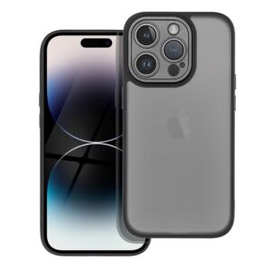 VARIETE Handyhülle für iPhone 14 Pro in Schwarz