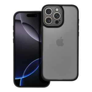 VARIETE Handyhülle für iPhone 16 Pro Max in Schwarz