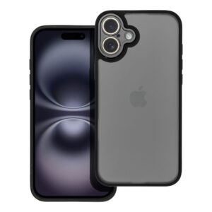 VARIETE Handyhülle für iPhone 16 Plus Schwarz