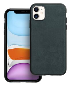 Woven Mag Cover kompatibel mit MagSafe für iPhone 11 in Grün