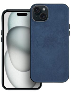 Gewebtes MagCover kompatibel mit MagSafe für iPhone 15 Plus in Blau