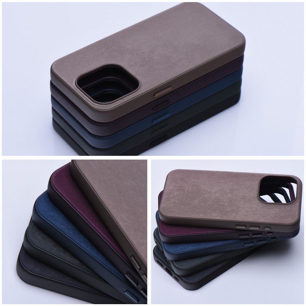 Gewebtes MagCover kompatibel mit MagSafe für iPhone 13 Pro Max in Blau – Bild 6