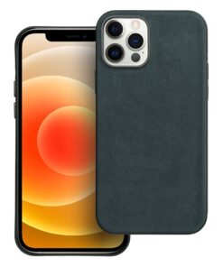 Woven Mag Cover kompatibel mit MagSafe für iPhone 12 / 12 Pro in Grün