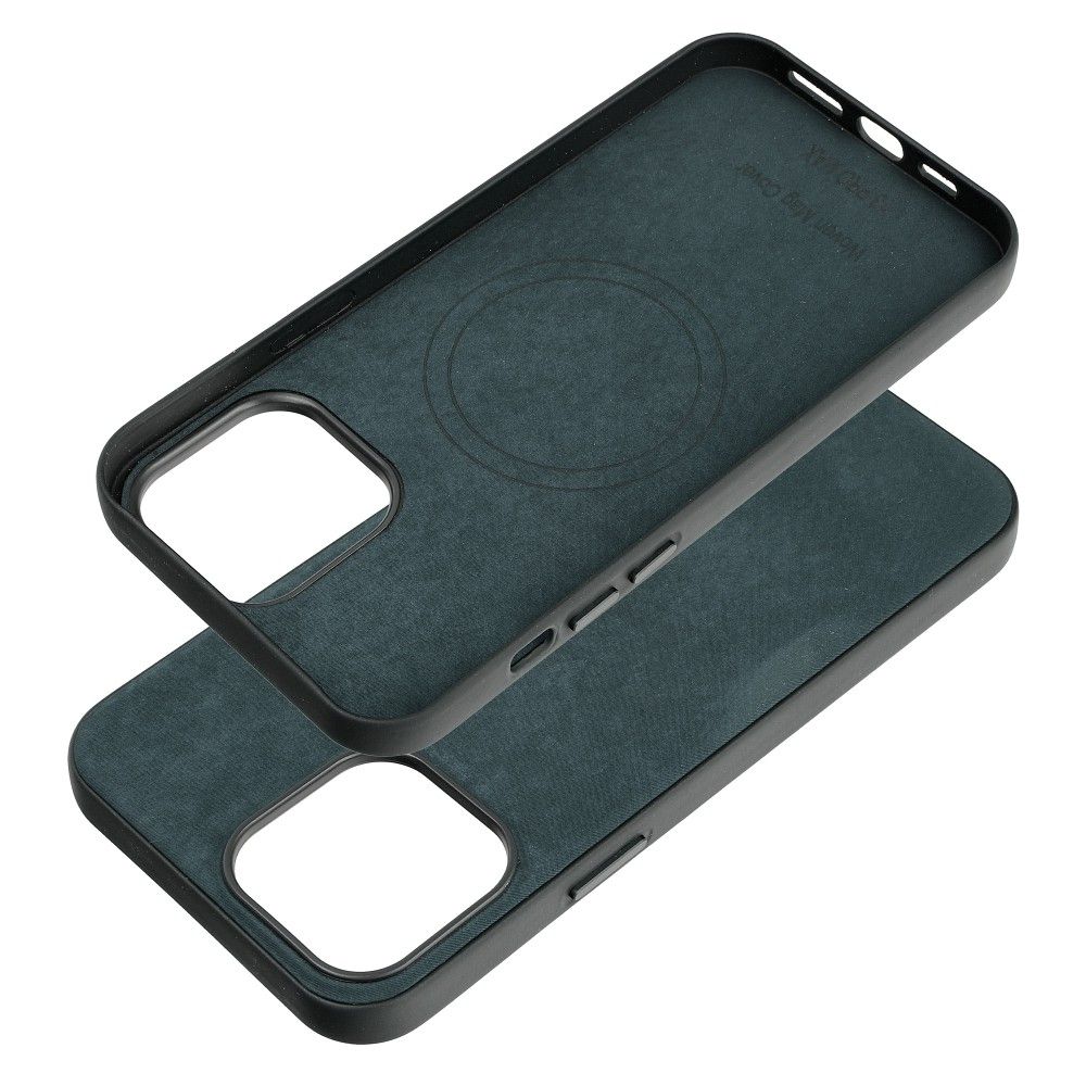 Gewebtes Mag Cover kompatibel mit MagSafe für iPhone 13 Pro Max in Grün – Bild 3