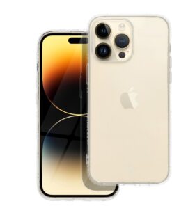 FORCELL F-PROTECT Langlebige, transparente Handyhülle für iPhone 14 Pro Max
