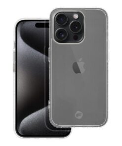 FORCELL F-PROTECT Langlebige, transparente Handyhülle für iPhone 15 Pro