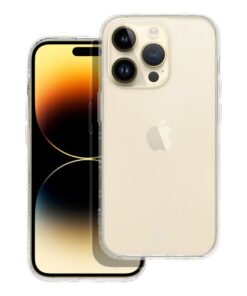 FORCELL F-PROTECT Langlebige transparente Handyhülle für iPhone 14 Pro