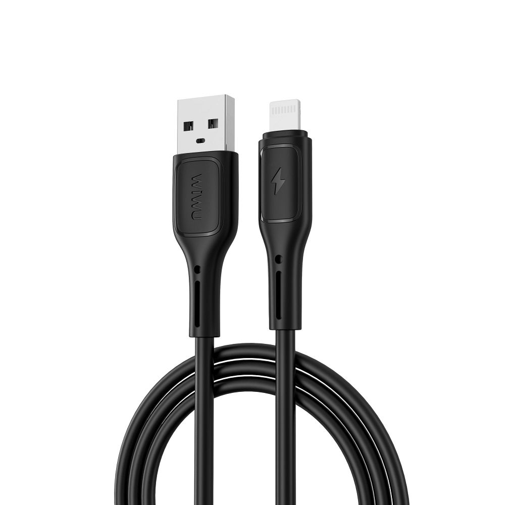 WiWU – Starlink WI-C042E USB-A-zu-Lightning Kabel 2,4A – Schwarz
