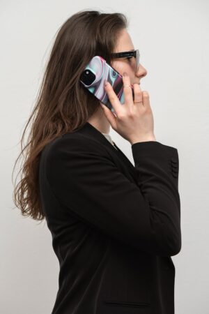 FORCELL F-PROTECT Mirage Handyhülle kompatibel mit MagSafe für iPhone 15 Plus Glow – Bild 9