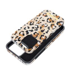 FORCELL F-PROTECT Mirage Handyhülle kompatibel mit MagSafe für iPhone 15 Pro Max Wild Panther