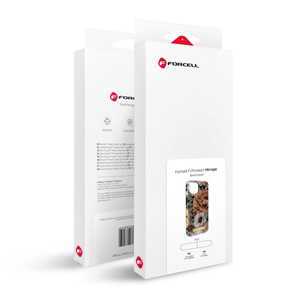 FORCELL F-PROTECT Mirage Handyhülle kompatibel mit MagSafe für IPHONE 14 Plus Bloom Bush – Bild 16