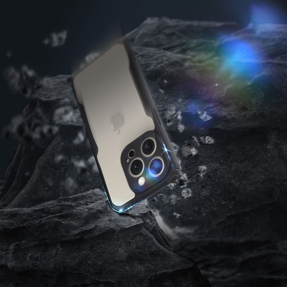 ANTI-DROP Handyhülle für iPhone 12 Pro Max, Schwarz – Bild 5