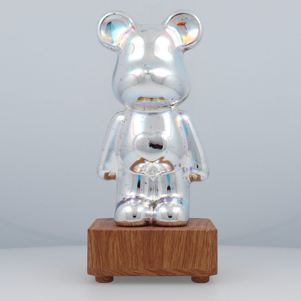 LED 3D Art Deco stehendes Teddybär Nachtlicht L3GFBD – Bild 14