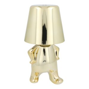 GOLD MAN Art Deco Steh- und Nachtlampe (Modell 1) MLTL