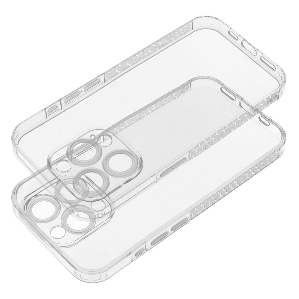 CLEAR Handyhülle 1,5 mm GRID für iPhone 14 Pro, transparent – Bild 3