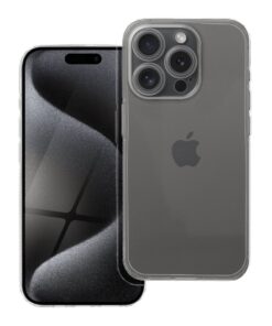 CLEAR Handyhülle 1,5 mm GRID für iPhone 15 Plus transparent