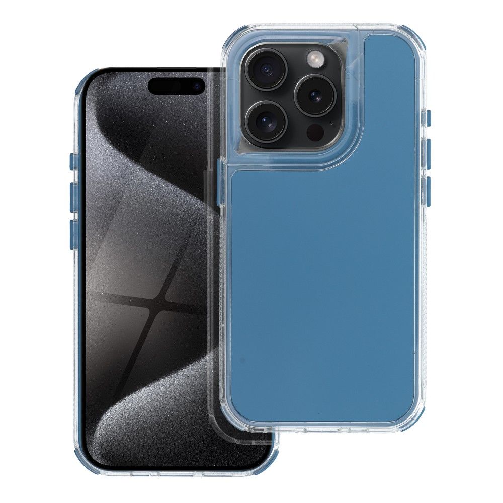 MATRIX Handyhülle für iPhone 12 / 12 Pro – Blau