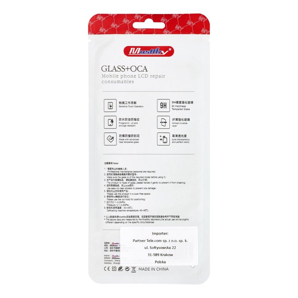 MUSTTBY Glas + OCA für SAMSUNG M13 – Bild 5