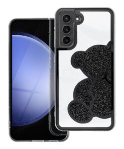 TEDDY BÄR Handyhülle für SAMSUNG S21 FE in Schwarz