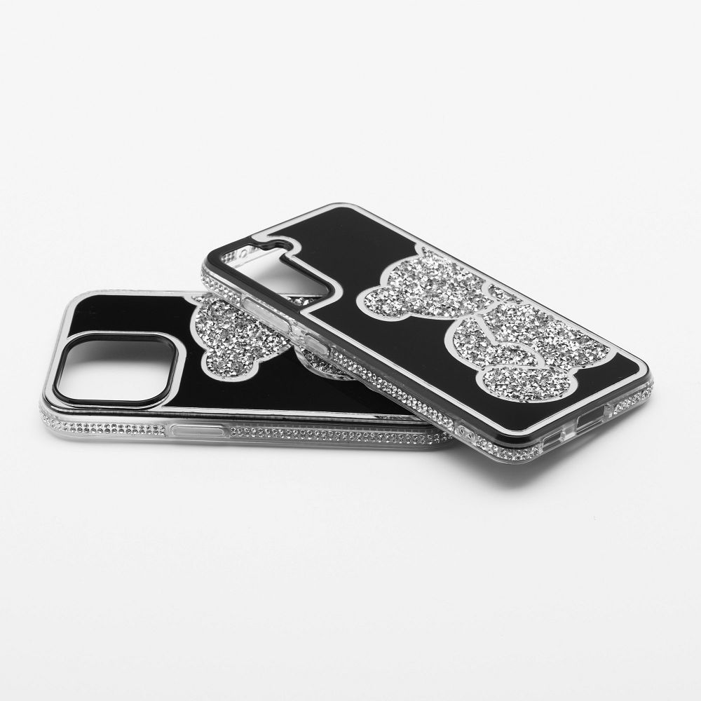 TEDDY BEAR Handyhülle für iPhone 15 Pro Silber – Bild 4