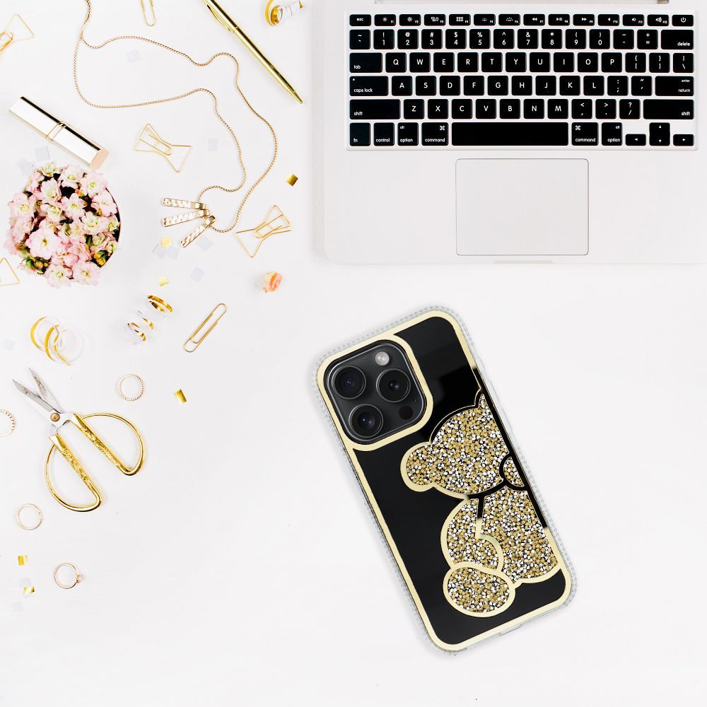 TEDDY BEAR Handyhülle für IPHONE 7 / 8 / SE 2020 / SE 2022 in Gold – Bild 7