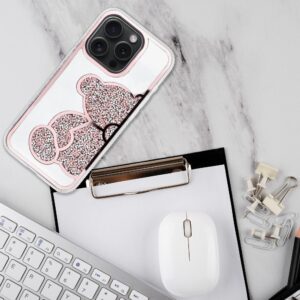 TEDDYBÄR Handyhülle für iPhone 16 Pro Max in Rosa – Bild 7