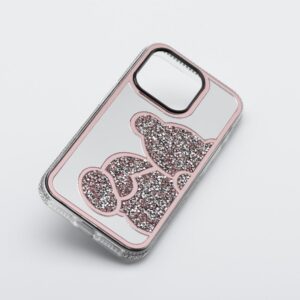 TEDDYBÄR Handyhülle für iPhone 16 Pro Max in Rosa