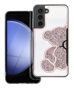 TEDDY BEAR Handyhülle für SAMSUNG S23 in Rosa