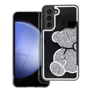 TEDDY BEAR Handyhülle für SAMSUNG A54 in Silber