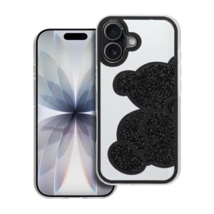TEDDY BEAR Handyhülle für iPhone 17 Schwarz