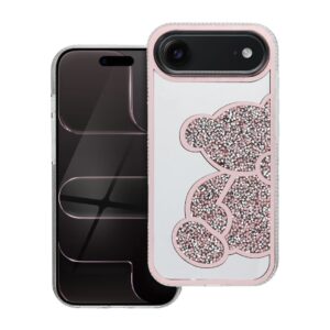 TEDDY BEAR Handyhülle für iPhone 17 Air in Rosa