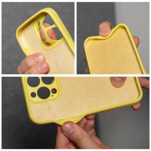 SILICONE 2mm Handyhülle für iPhone 15 Pro Max – Gelb – Bild 6