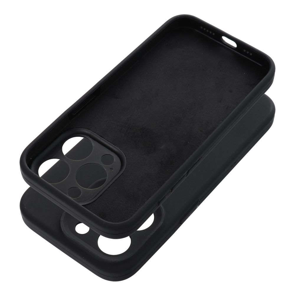 Silikonhülle 2 mm für iPhone 16, schwarz