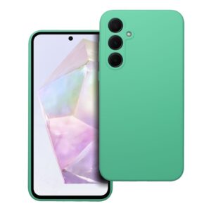 SILICONE 2mm Handyhülle für SAMSUNG A35 5G in Mint