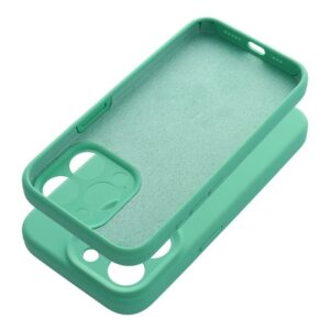 Silikon-Handyhülle 2 mm für iPhone 16 Pro in Mint
