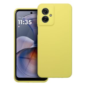 SILICONE 2mm Handyhülle für MOTOROLA G55 5G in Gelb