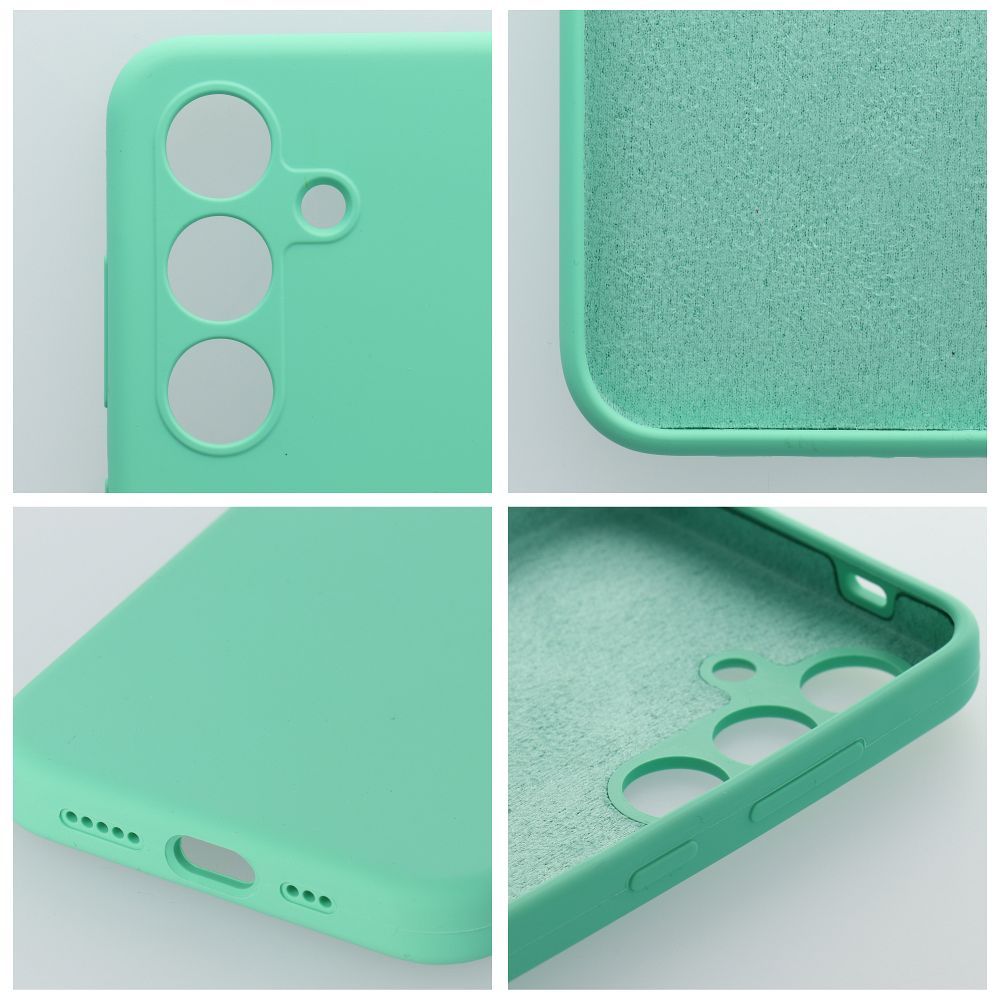 SILICONE 2mm Handyhülle für SAMSUNG S25 Edge in Mint – Bild 4