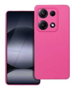 SILICONE 2mm Handyhülle für XIAOMI REDMI NOTE 14S in Rosa
