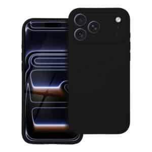 Silikonhülle 2 mm für iPhone 17 Pro Max, Schwarz