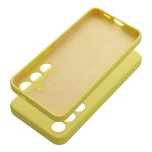 SILICONE 2mm Handyhülle für MOTOROLA G86 5G, Gelb