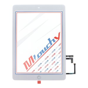 MUSTTBY Touchscreen + Klebeband + Home-Button für iPad 5 (weiß)