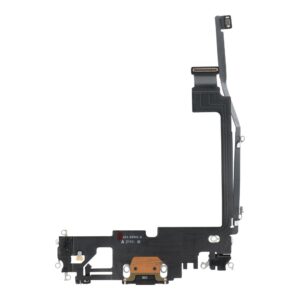 Flexibles USB-Ladekabel für iPhone 12 Pro Max, Schwarz (gezogen)