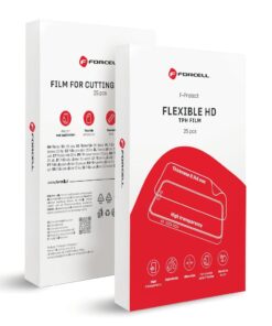 FORCELL FLEXIBLE HD – TPU-Folie für Plotter 196x125 mm, 25 Stück