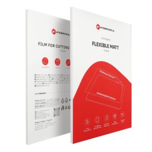 Schutzfolie für Schneidegerät Forcell F-Protect Flexible TABLET MATT für Tablets bis 13" – 10 Stück