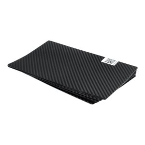 Folie für Rückseite 180 x 120 mm 10 Stück – Carbon