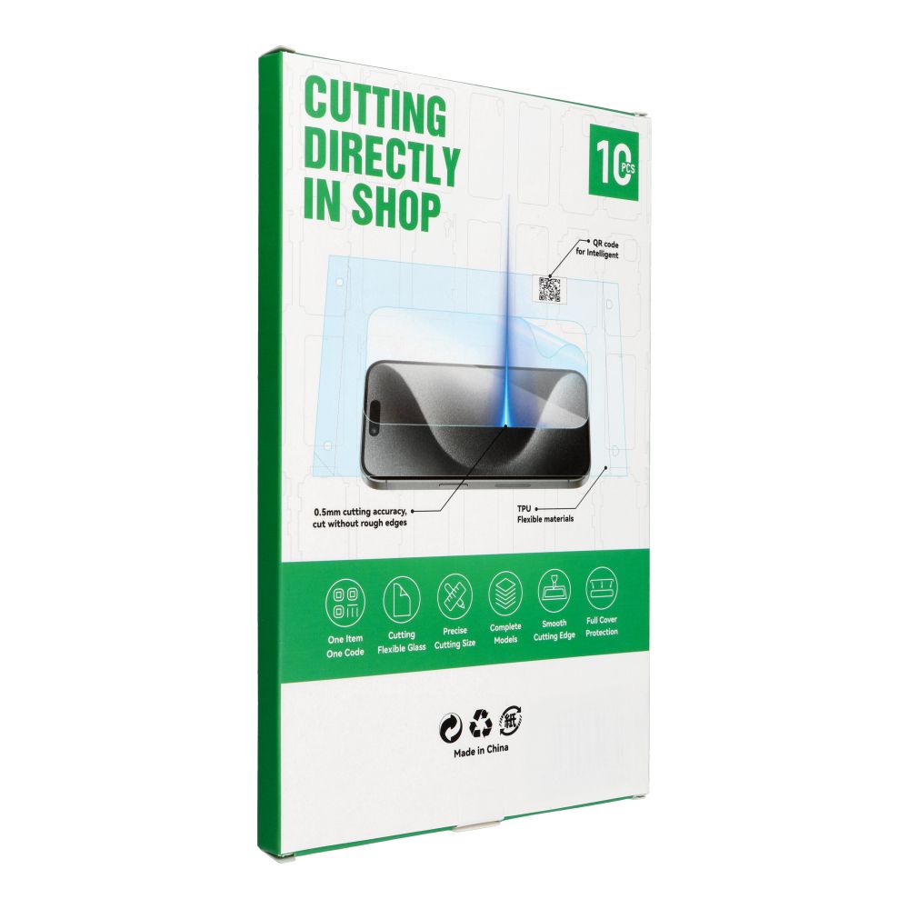 Folie für Rückseite 180 x 120 mm 10 Stk. – pink mit Brokat – Bild 5