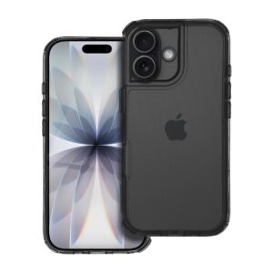 MATRIX CLEAR Handyhülle für iPhone 17 Schwarz
