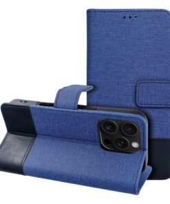 GOMMA Buchhülle für iPhone 11 in Blau