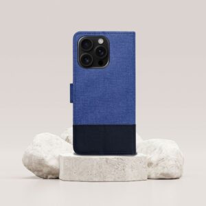 GOMMA Book für SAMSUNG S25 Blau